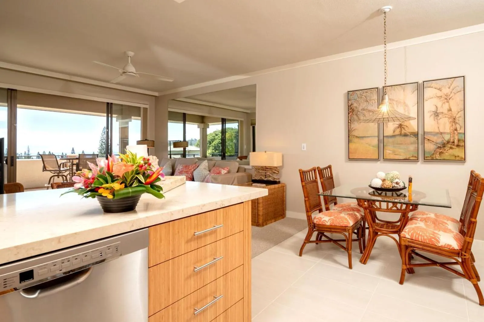 Kbm Resorts Spacious 3-Bedroom Kapalua Golf Collection Multi Unit Listing Same Enclave Golf Course Views 2 Free Rental Cars Kgv-19P3T1 USA